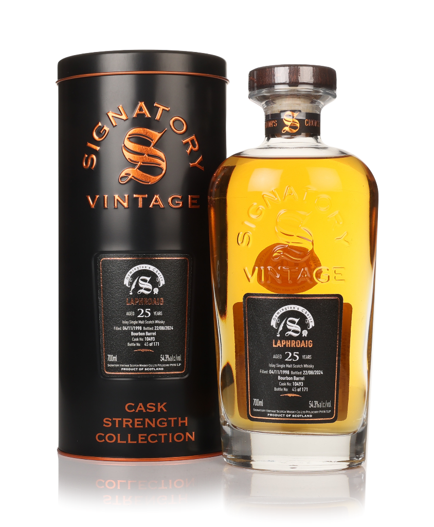 Laphroaig 25 Year Old 1998 (cask 10493) - Cask Strength Collection (Signatory) 70cl product image