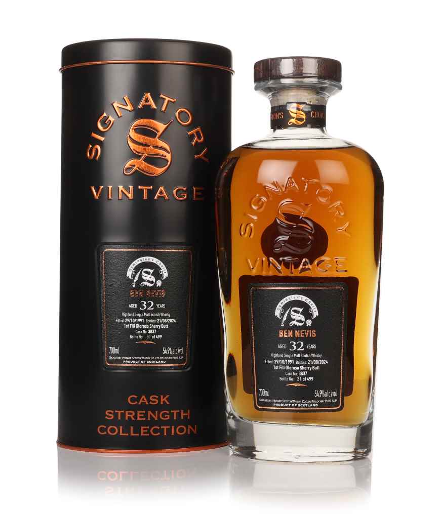 Ben Nevis 32 Year Old 1991 (cask 3837) - Cask Strength Collection (Signatory) 70cl product image