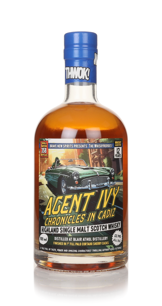 Blair Athol 12 Year Old - Whiskyheroes (Brave New Spirits) (55.9%) 70cl product image