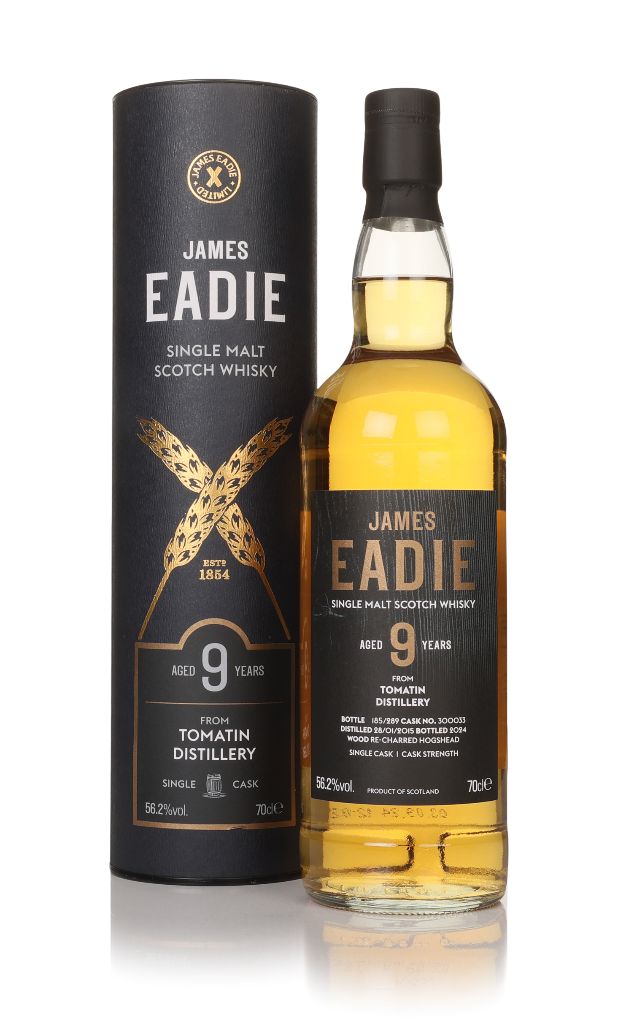 Tomatin 9 Year Old 2015 (cask 300033) - James Eadie 70cl product image