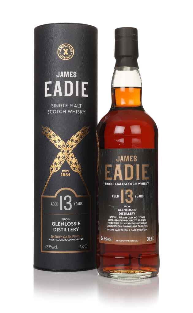 Glenlossie 13 Year Old 2011 (cask 378491) - James Eadie 70cl product image