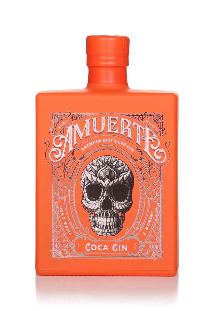 Amuerte Coca Leaf Gin (Orange Bottle) 70cl product image