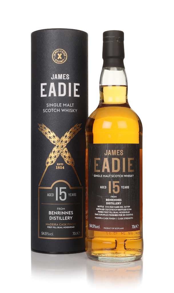 Benrinnes 15 Year Old 2009 (cask 367729) - James Eadie 70cl product image
