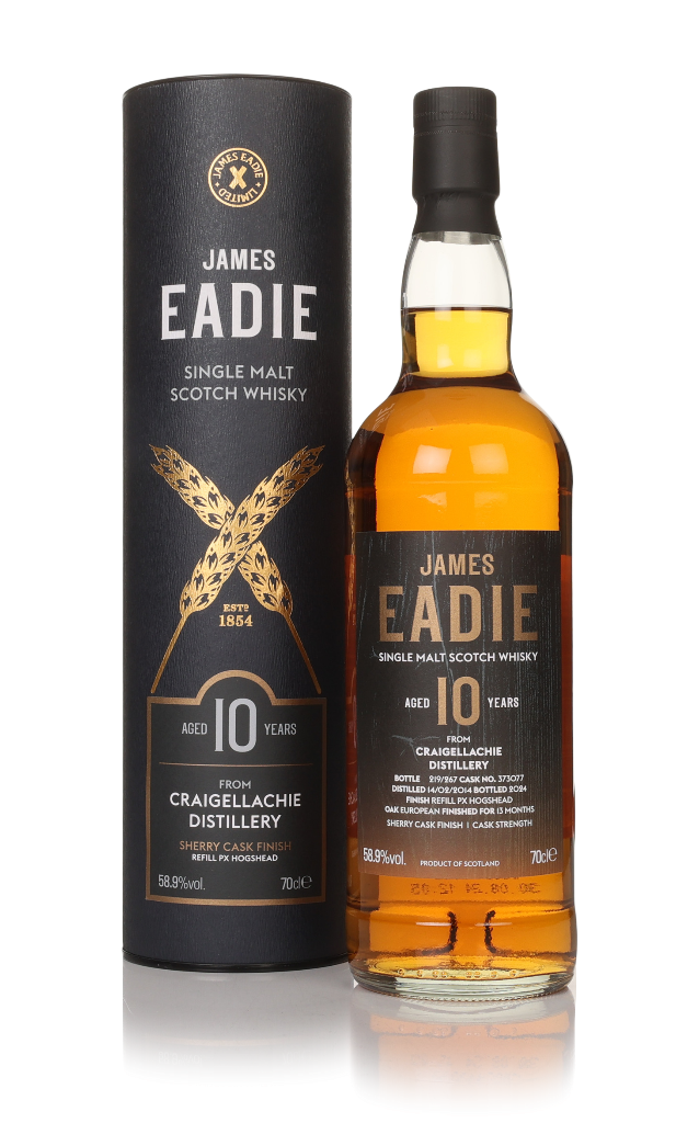 Craigellachie 10 Year Old 2014 (cask 373077) - James Eadie 70cl product image
