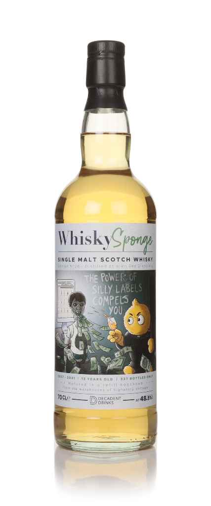 Glen Ord 13 Year Old 2007 - Whisky Sponge Edition No.26 (Decadent Drinks) 70cl product image