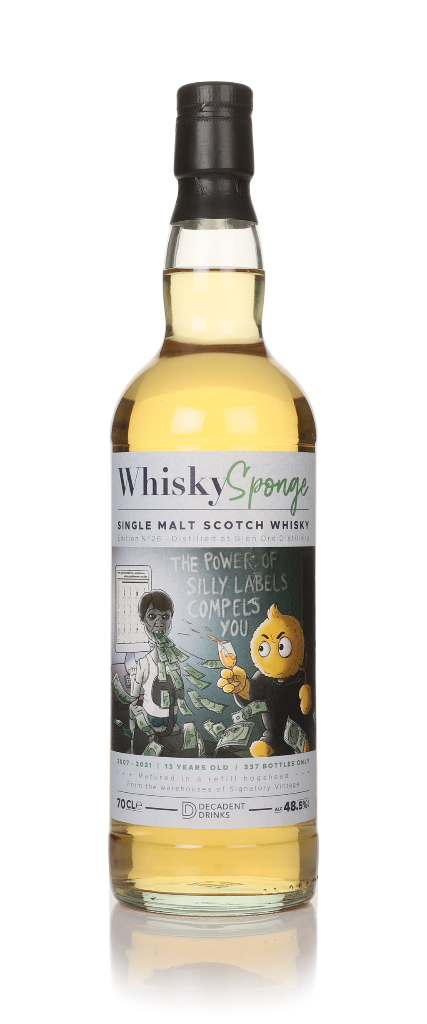 Glen Ord 13 Year Old 2007 - Whisky Sponge Edition No.26 (Decadent Drinks) 70cl product image