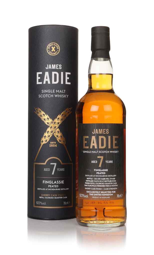 Finglassie 7 Year Old 2017 (cask 374468) - James Eadie 70cl product image