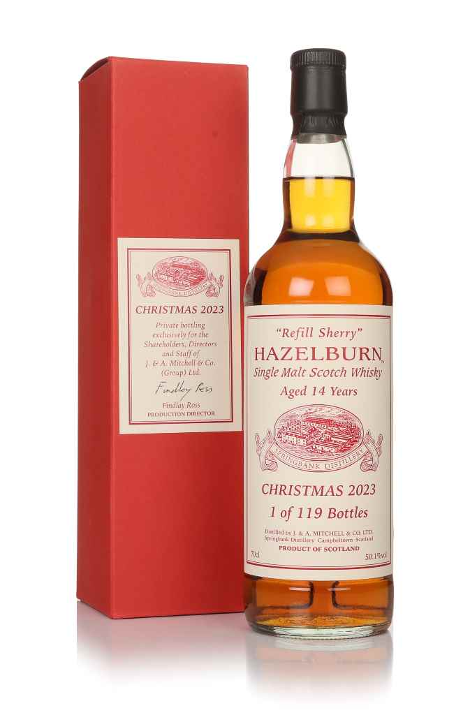 Hazelburn 14 Year Old Christmas 2023 - Refill Sherry 70cl product image