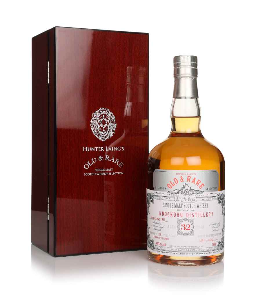 Knockdhu 32 Year Old 1991 - Old & Rare Platinum (Hunter Laing) 70cl product image