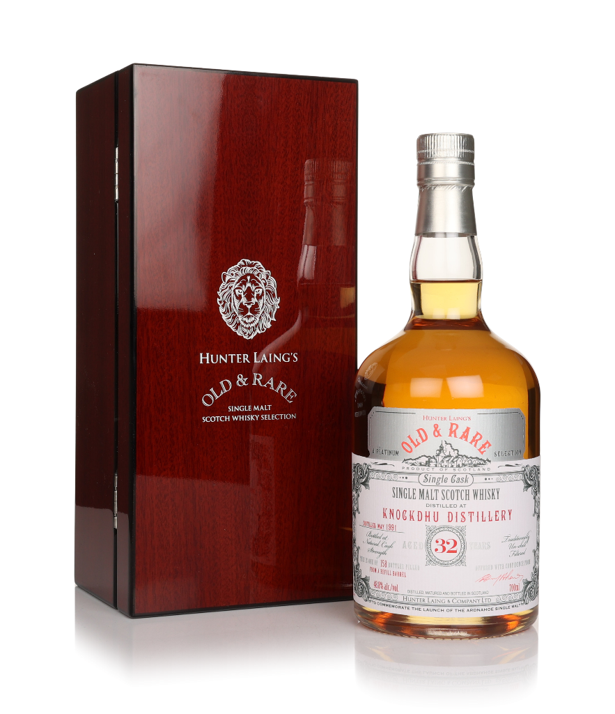 Knockdhu 32 Year Old 1991 - Old & Rare Platinum (Hunter Laing) 70cl product image