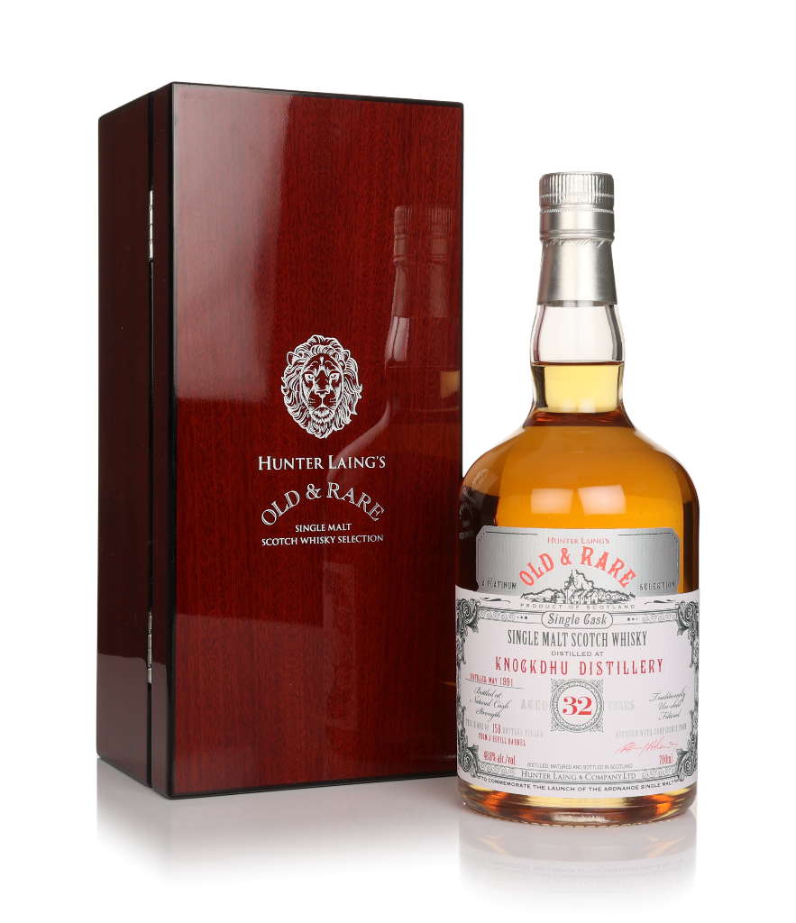Knockdhu 32 Year Old 1991 - Old & Rare Platinum (Hunter Laing) 70cl product image