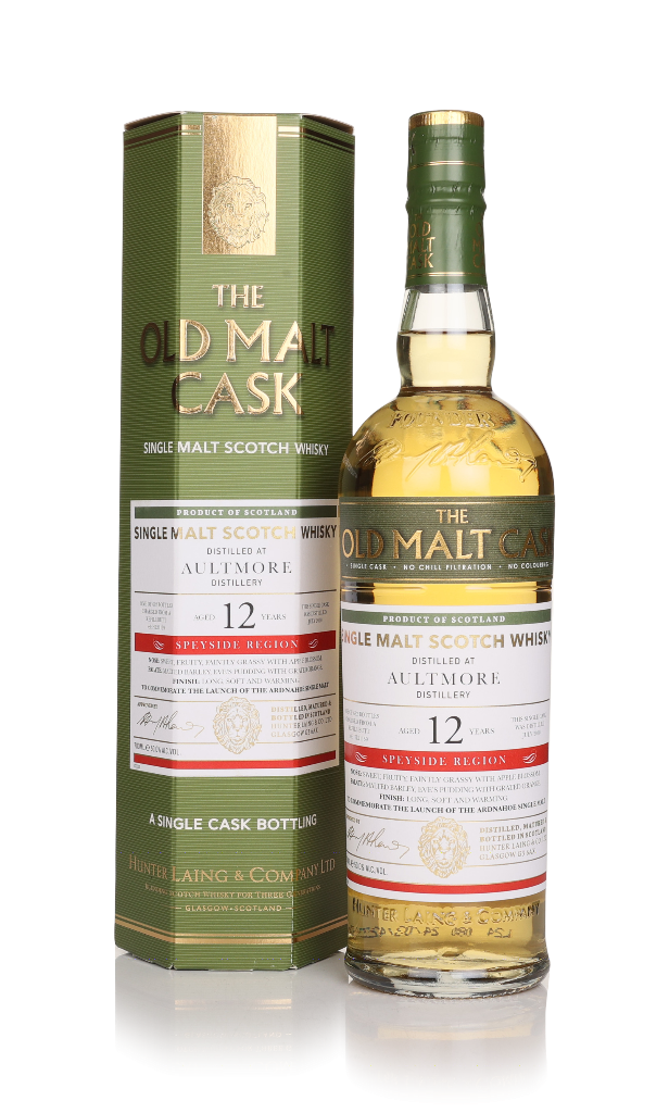 Aultmore 12 Year Old 2010 (cask 21159) - Old Malt Cask (Hunter Laing) 70cl product image
