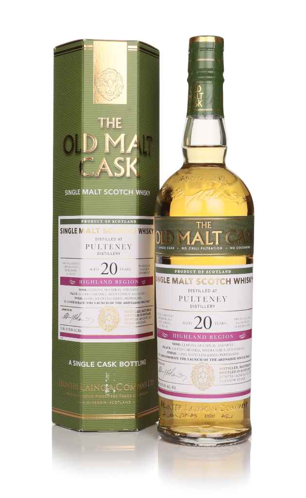 Pulteney 20 Year Old 2002 (cask 21182) - Old Malt Cask (Hunter Laing) 70cl product image