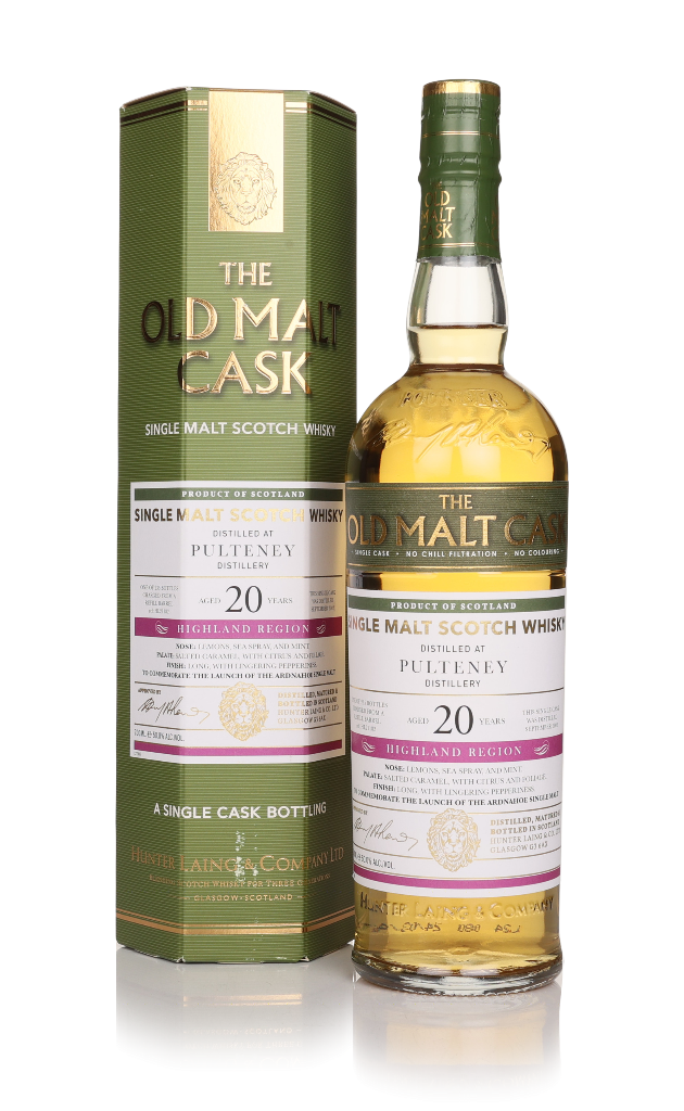 Pulteney 20 Year Old 2002 (cask 21182) - Old Malt Cask (Hunter Laing) 70cl product image