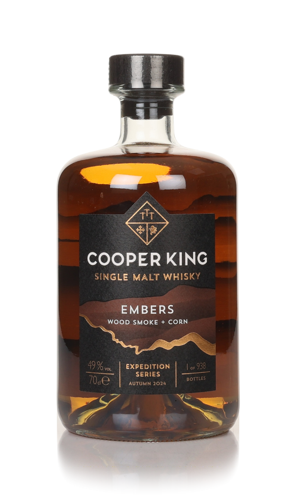 Cooper King Embers Wood Smoke + Corn Single Malt Whisky - Expedition Series Autumn 2024 70cl product image