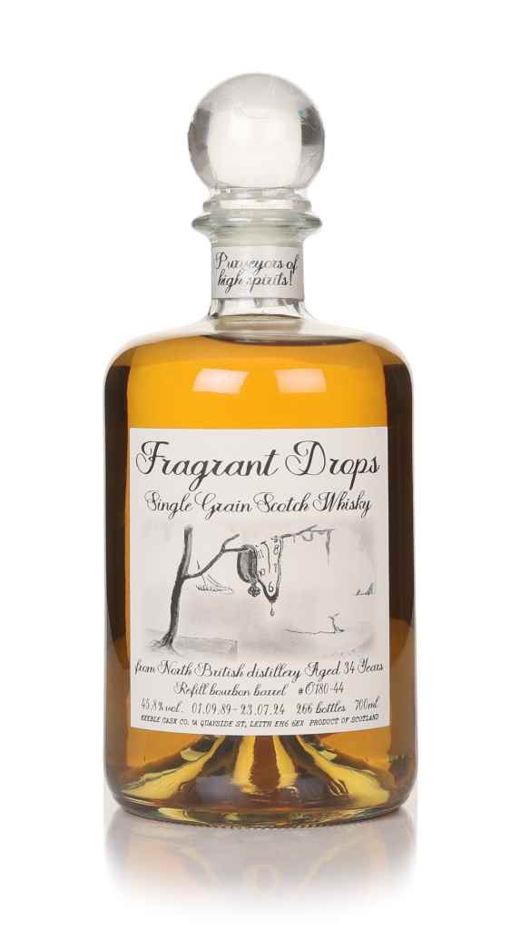 North British 34 Year Old 1989 Bourbon Barrel (cask O180-44) - Fragrant Drops (Keeble Cask Company) 70cl product image