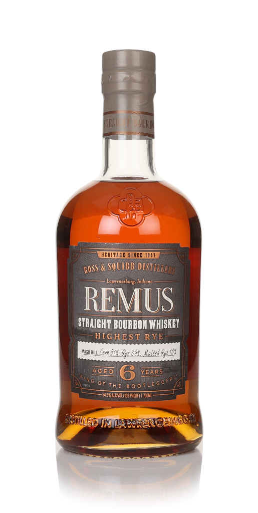 Remus 6 Year Old Highest Rye Bourbon 70cl product image