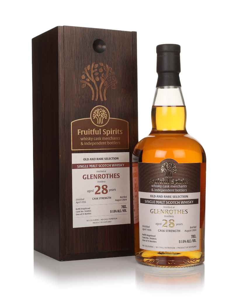 Glenrothes 28 Year Old 1996 (cask 704845) - Old and Rare Selection (Fruitful Spirits) 70cl product image