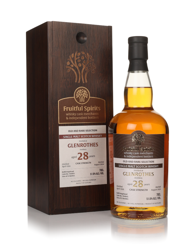 Glenrothes 28 Year Old 1996 (cask 704845) - Old and Rare Selection (Fruitful Spirits) 70cl product image