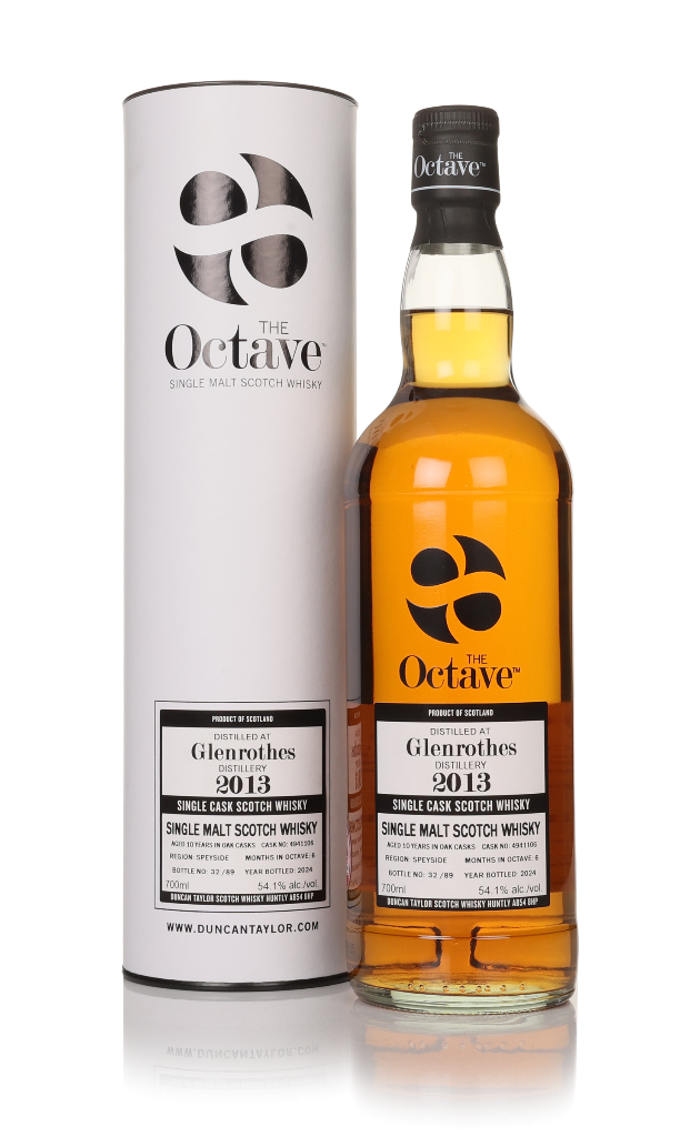 Glenrothes 10 Year Old 2013 (cask 4941106) - The Octave (Duncan Taylor) 70cl product image