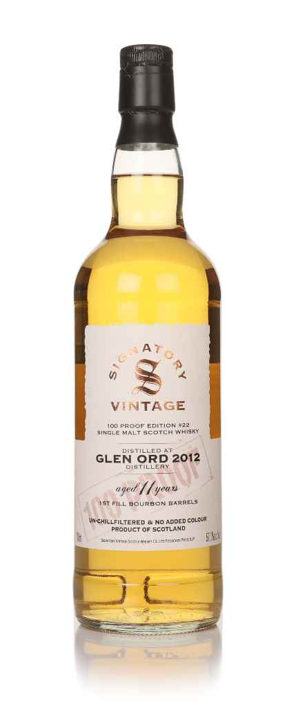 Glen Ord 11 Year Old 2012 - 100 Proof Edition #22 (Signatory) 70cl product image