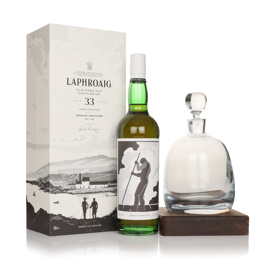 Laphroaig 33 Year Old Strong Characters - Donald Johnston 70cl product image