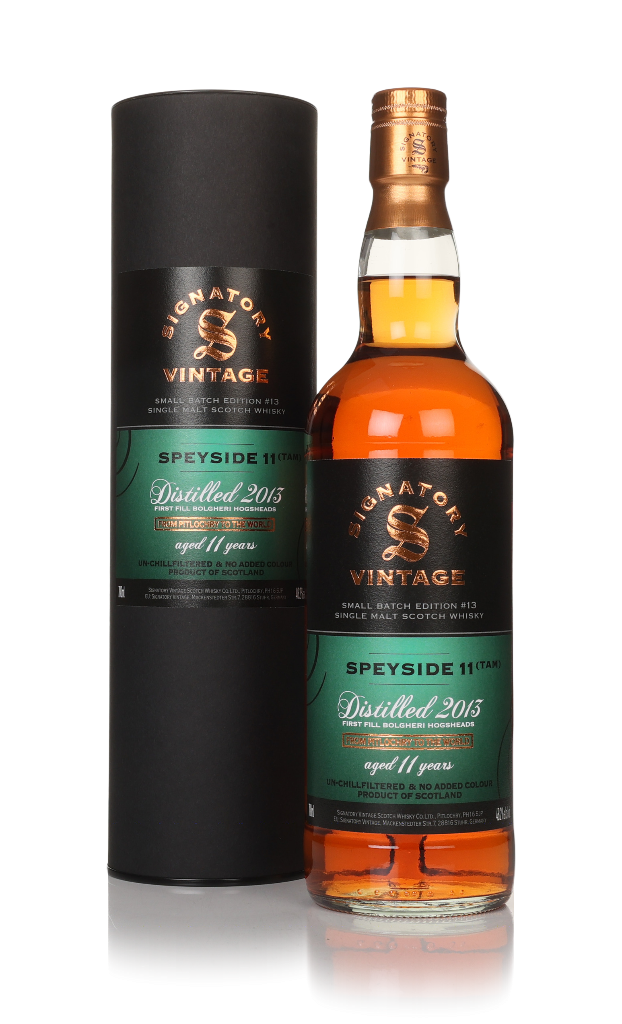Speyside (TAM) 11 Year Old 2013 - Small Batch Edition #13 (Signatory) 70cl product image