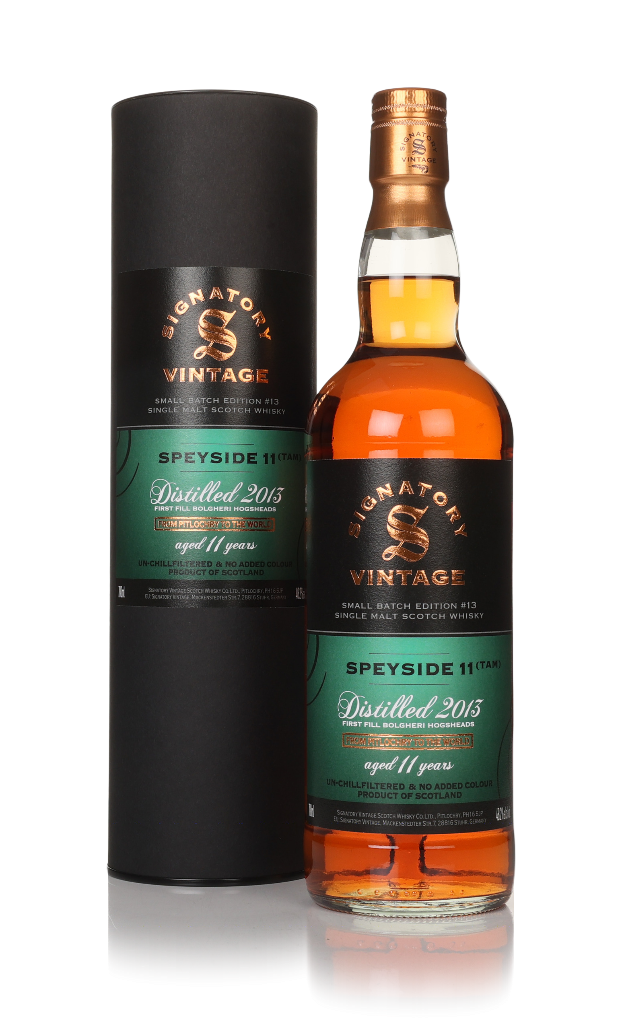 Speyside (TAM) 11 Year Old 2013 - Small Batch Edition #13 (Signatory) 70cl product image