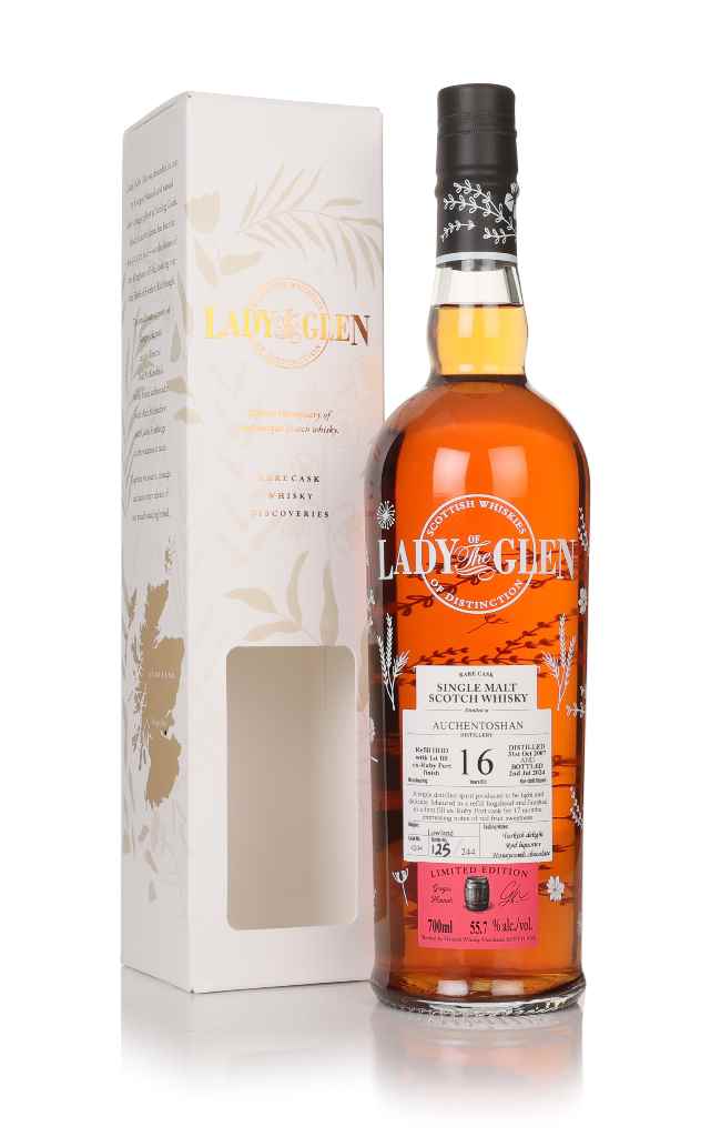 Auchentoshan 16 Year Old 2007 (cask 4204) - Lady of the Glen (Hannah Whisky Merchants) 70cl product image