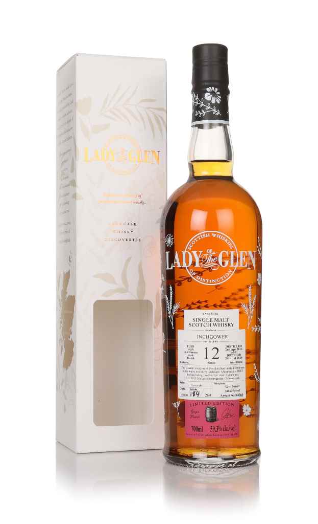 Inchgower 12 Year Old 2012 (cask 804616) - Lady of the Glen (Hannah Whisky Merchants) 70cl product image