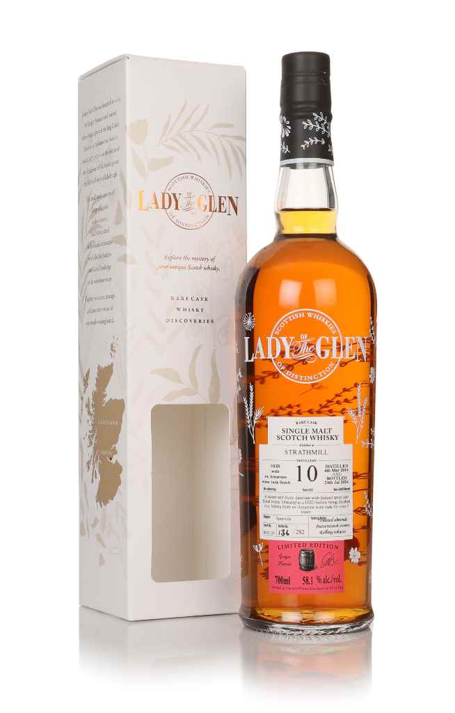 Strathmill 10 Year Old 2014 (cask 802139) - Lady of the Glen (Hannah Whisky Merchants) 70cl product image