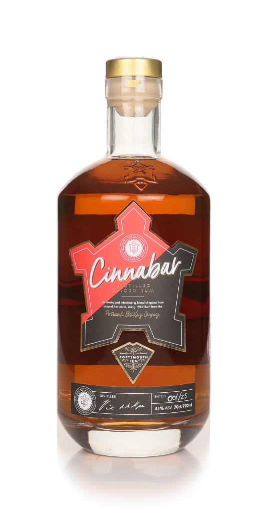Cinnabar Spiced Rum 70cl product image
