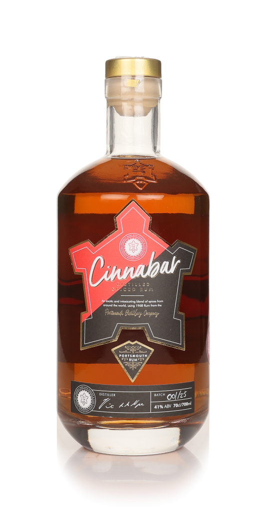 Cinnabar Spiced Rum 70cl product image