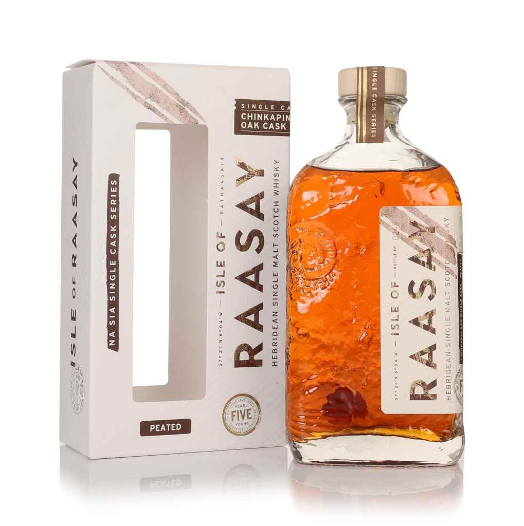 Isle of Raasay 5 Year Old Na Sia Single Cask Series - Peated Chinkapin Oak 70cl product image