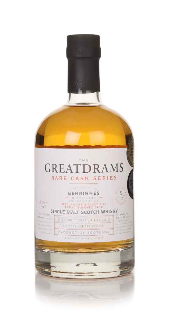 Benrinnes 9 Year Old PX Cask - Rare Cask Series (GreatDrams) 50cl product image