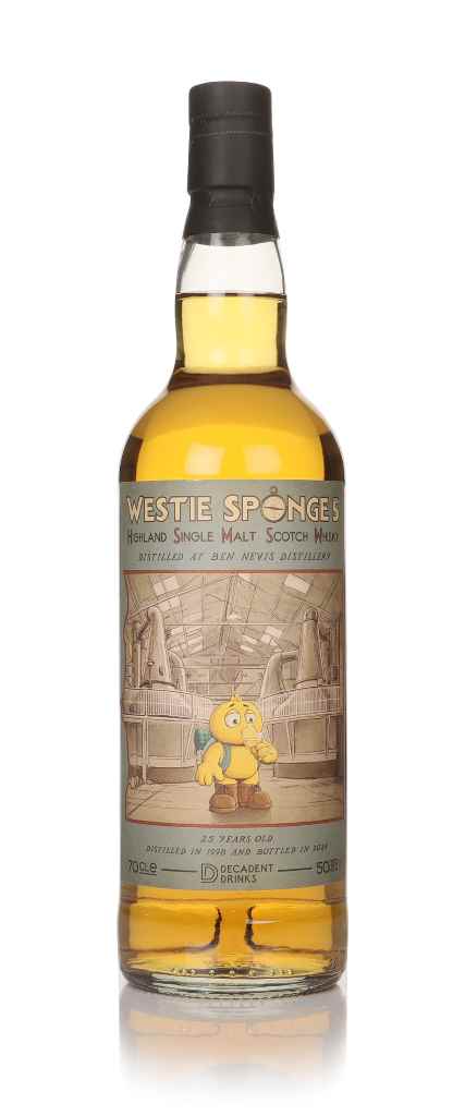 Ben Nevis 25 Year Old 1998 - Westie Sponge 5 (Decadent Drinks) 70cl product image