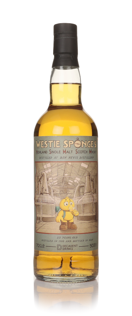 Ben Nevis 25 Year Old 1998 - Westie Sponge 5 (Decadent Drinks) 70cl product image