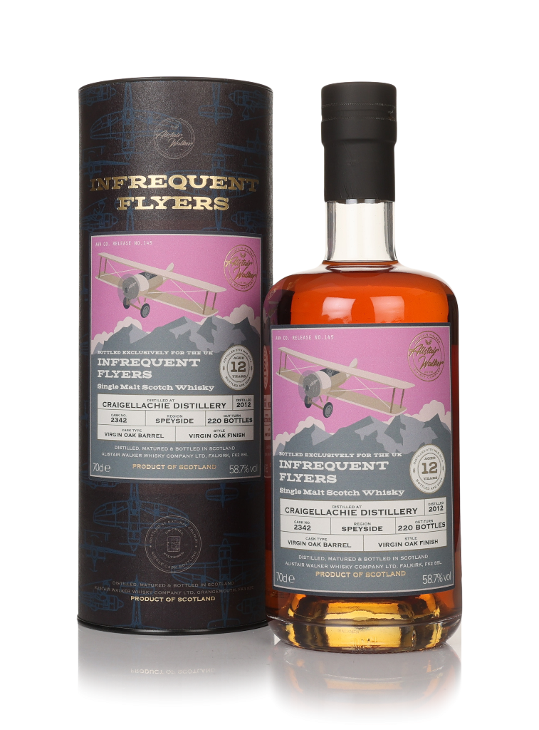 Craigellachie 12 Year Old 2012 (cask 2342) - Infrequent Flyers (Alistair Walker) 70cl product image