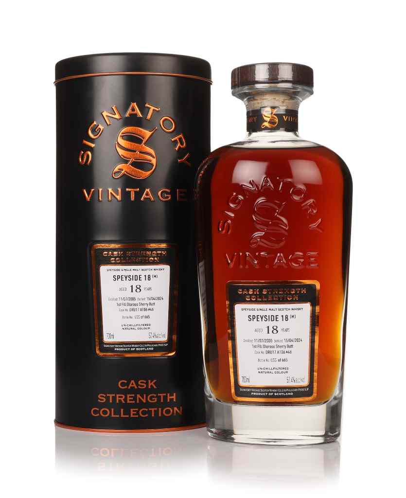 Secret Speyside 18 Year Old 2005 (cask DRU17 A106 #46) - Cask Strength Collection (Signatory) 70cl product image