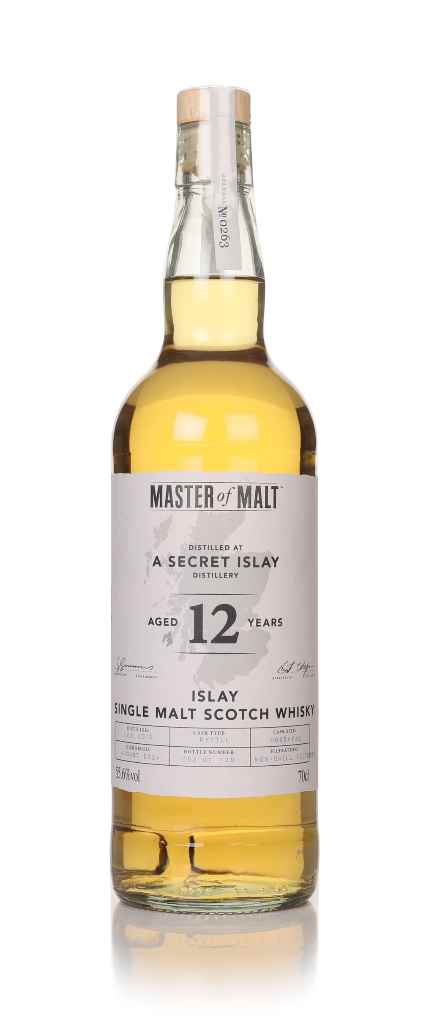 Secret Islay Distillery 12 Year Old 2012 (Master of Malt) 70cl product image