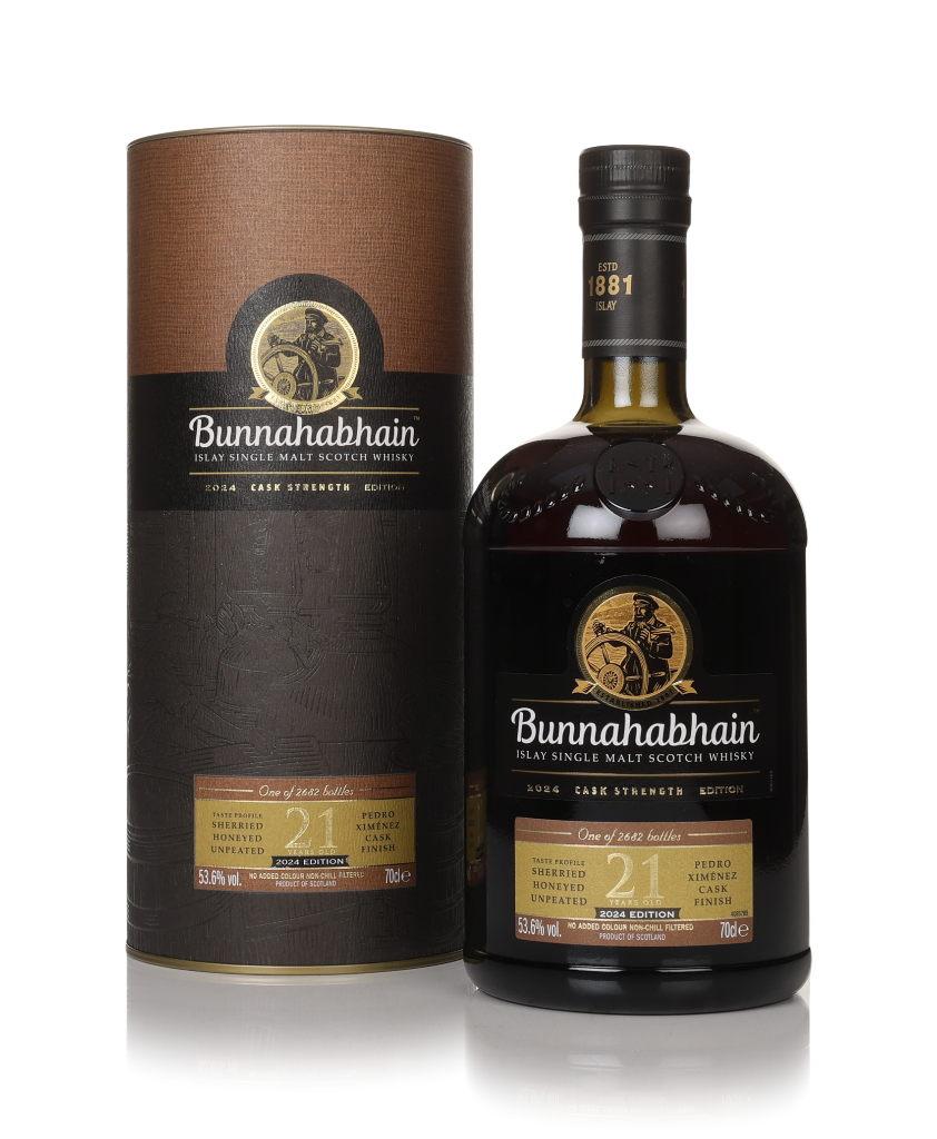 Bunnahabhain 21 Year Old Cask Strength - 2024 Edition 70cl product image