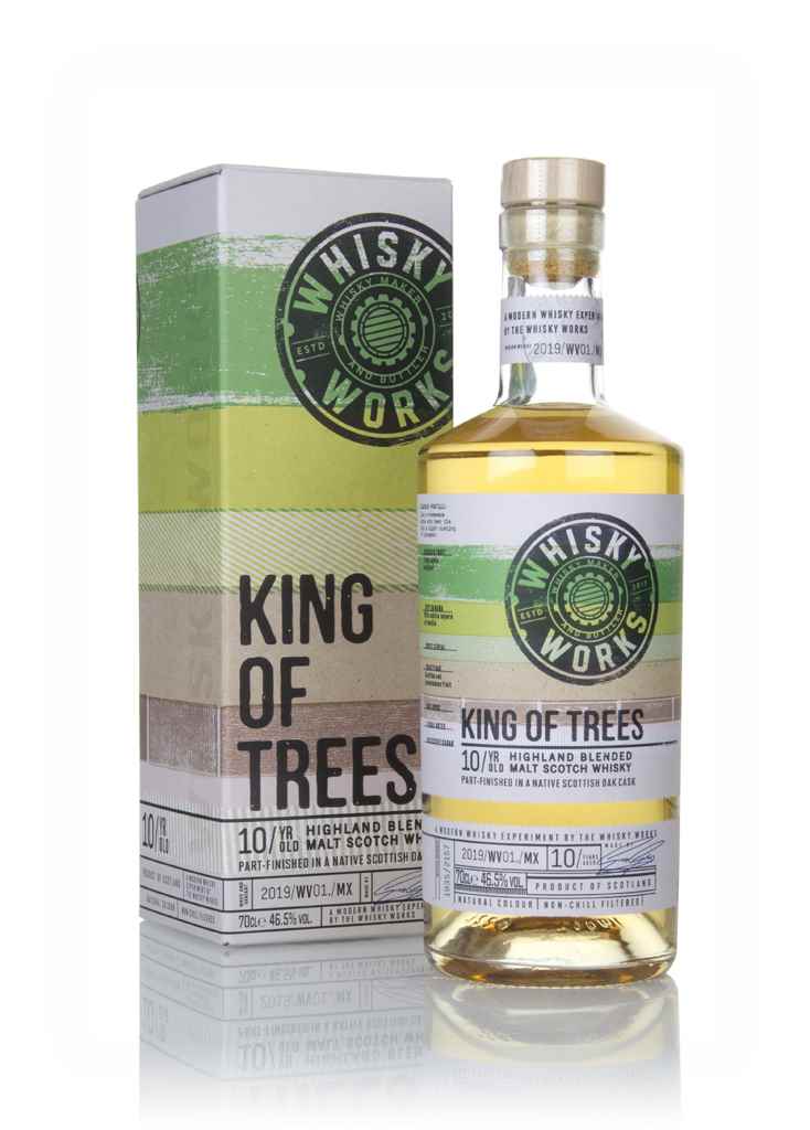 Whisky Works King of Trees 10 Year Old 70cl product image