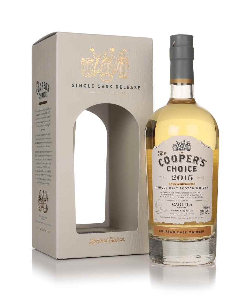 Caol Ila 8 Year Old 2015 (cask 318515) - The Cooper's Choice (The Vintage Malt Whisky Co.) 70cl product image