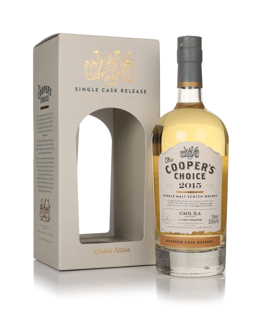 Caol Ila 8 Year Old 2015 (cask 318515) - The Cooper's Choice (The Vintage Malt Whisky Co.) 70cl product image