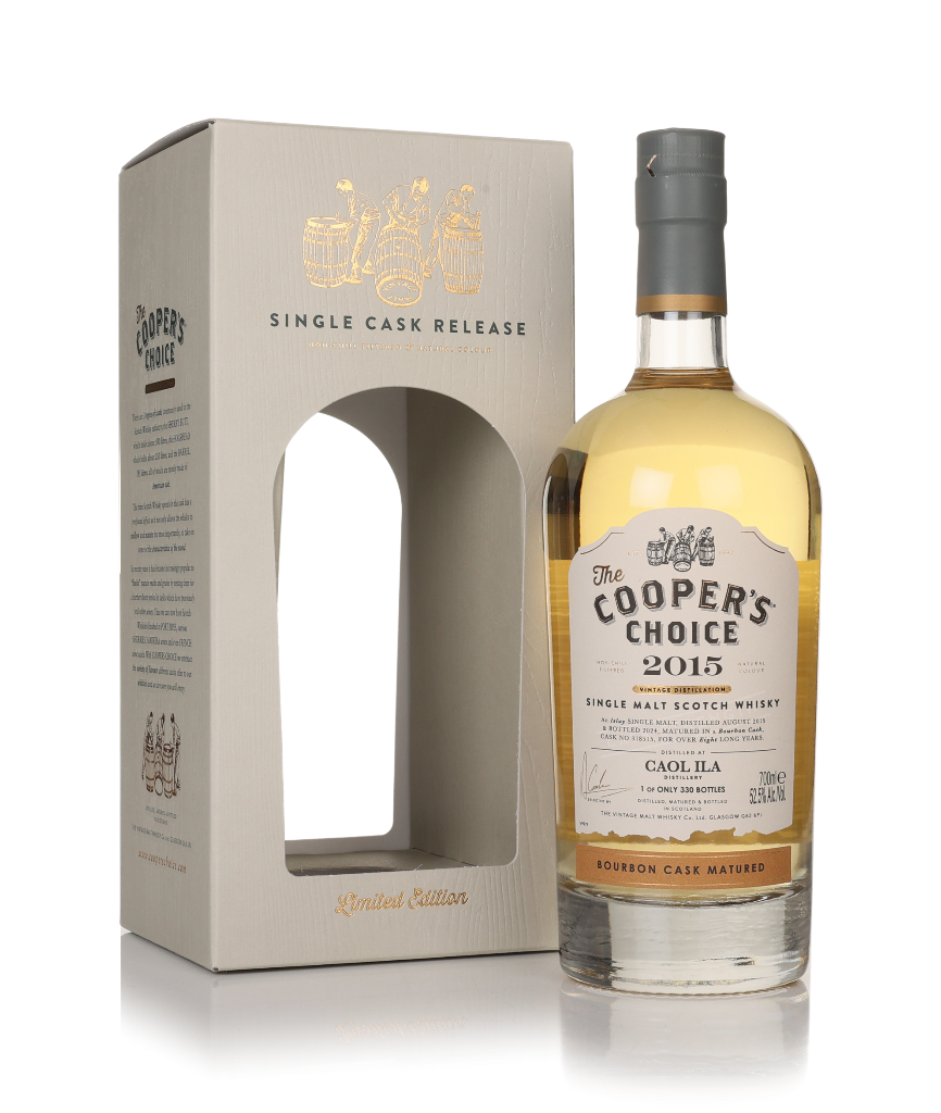 Caol Ila 8 Year Old 2015 (cask 318515) - The Cooper's Choice (The Vintage Malt Whisky Co.) 70cl product image