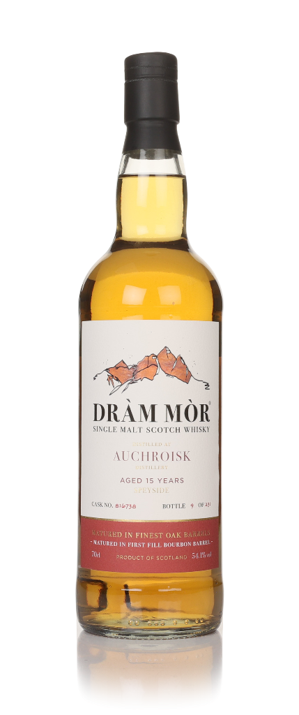 Auchroisk 15 Year Old 2008 (cask 816738) - Dràm Mòr 70cl product image