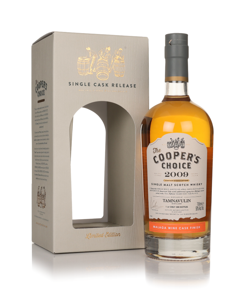 Tamnavulin 15 Year Old 2009 (cask 0772) - The Cooper's Choice (The Vintage Malt Whisky Co.) 70cl product image