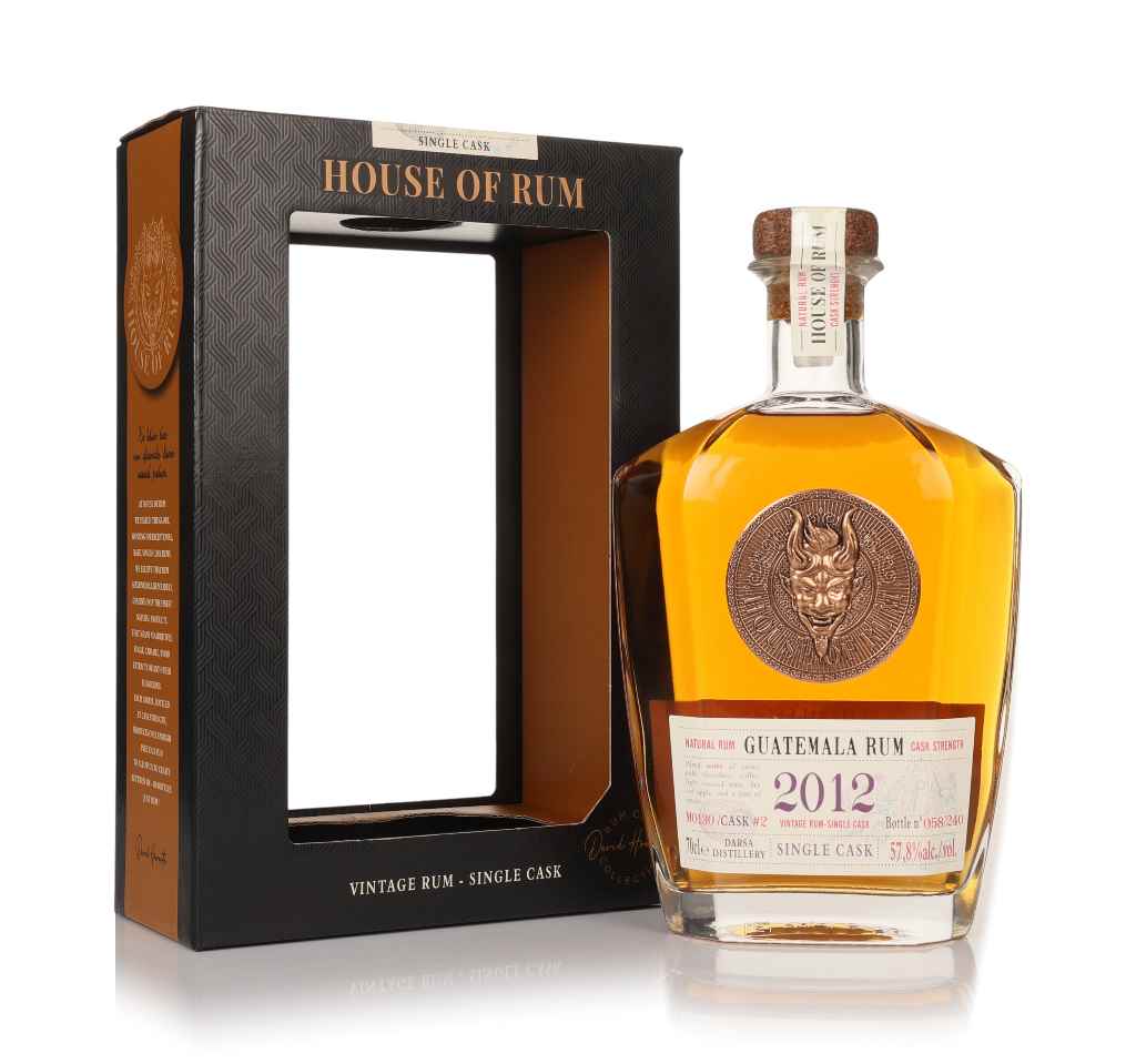 Darsa 11 Year Old 2012 Guatemala Single Cask Vintage Rum (House of Rum) 70cl product image