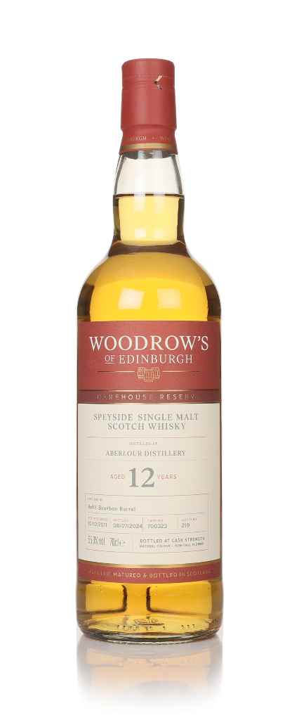Aberlour 12 Year Old 2011 (cask 700323) - Woodrow's of Edinburgh 70cl product image