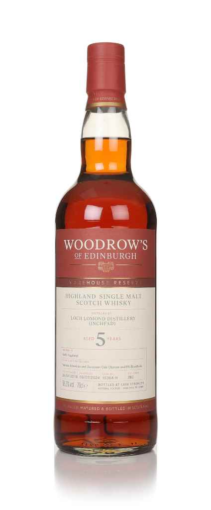 Loch Lomond 5 Year Old 2019 (cask 1536A-H) - Woodrow's of Edinburgh 70cl product image